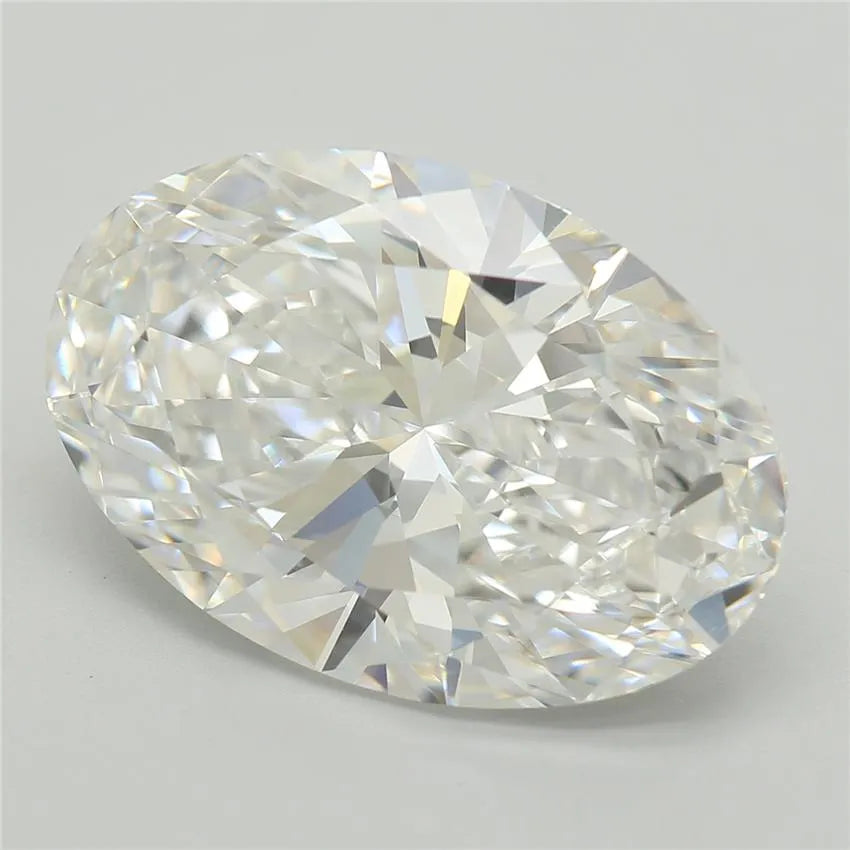 5.13ct Oval Lab Grown Diamond (Colour E, Clarity VVS2, IGI Certified)