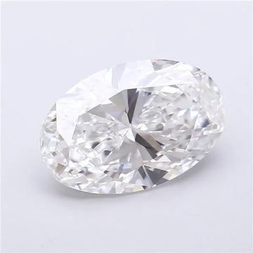 5.20ct Oval Lab Grown Diamond (Colour D, Clarity VS1, IGI Certified)