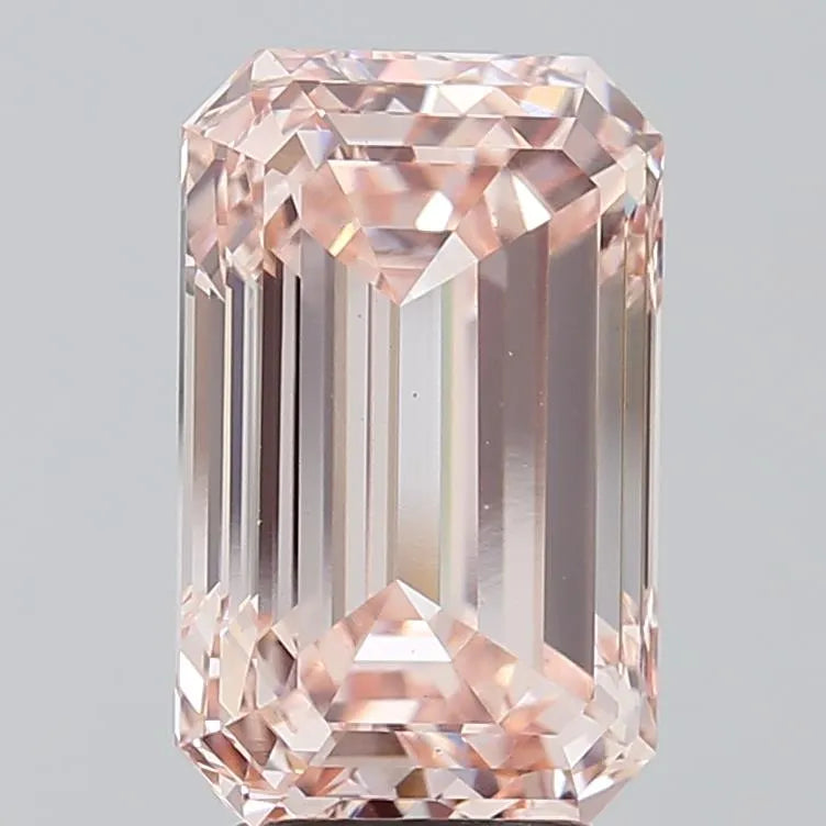 5.41ct Emerald Lab Grown Diamond (Colour Fancy Intense Pink, Clarity VS1, IGI Certified)