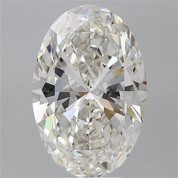 5.51ct Oval Lab Grown Diamond (Colour G, Clarity VS1, IGI Certified)