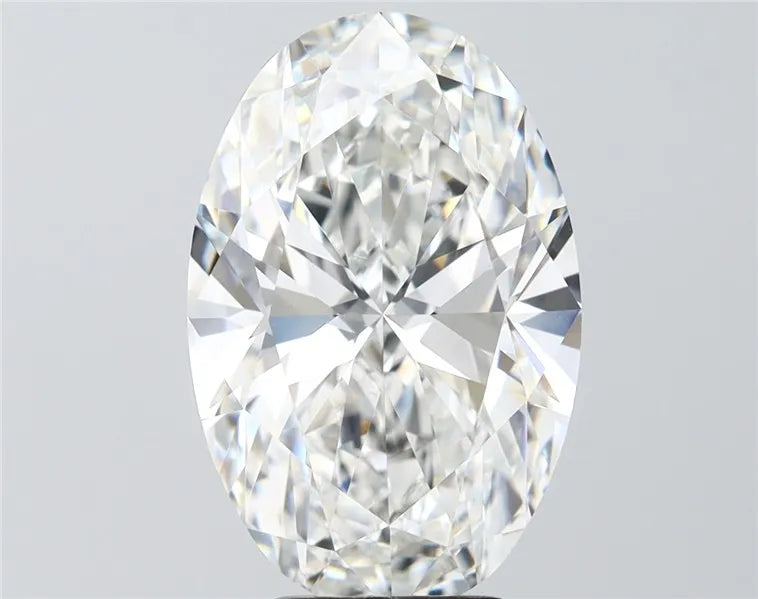 5.53ct Oval Lab Grown Diamond (Colour F, Clarity VVS2, IGI Certified)