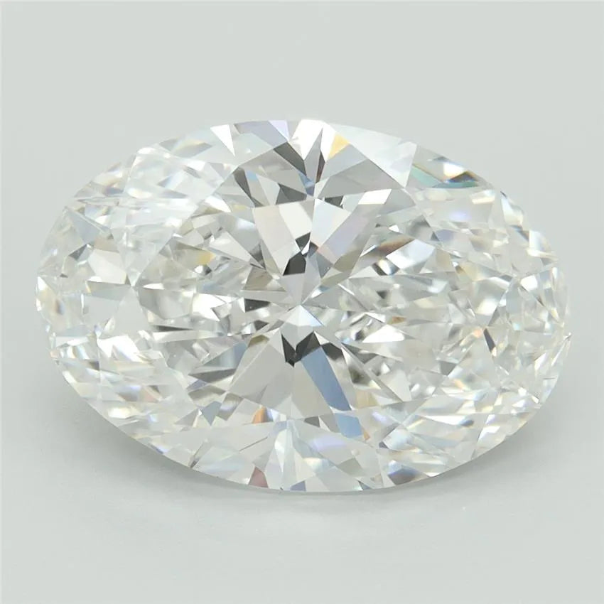 5.56ct Oval Lab Grown Diamond (Colour E, Clarity VVS2, IGI Certified)