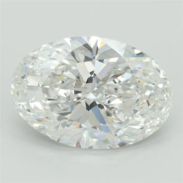 5.56ct Oval Lab Grown Diamond (Colour E, Clarity VVS2, IGI Certified)
