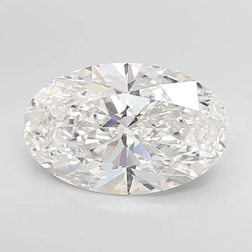 6.03ct Oval Lab Grown Diamond (Colour E, Clarity VVS2, IGI Certified)