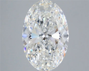 6.03ct Oval Lab Grown Diamond (Colour F, Clarity VVS2, IGI Certified)