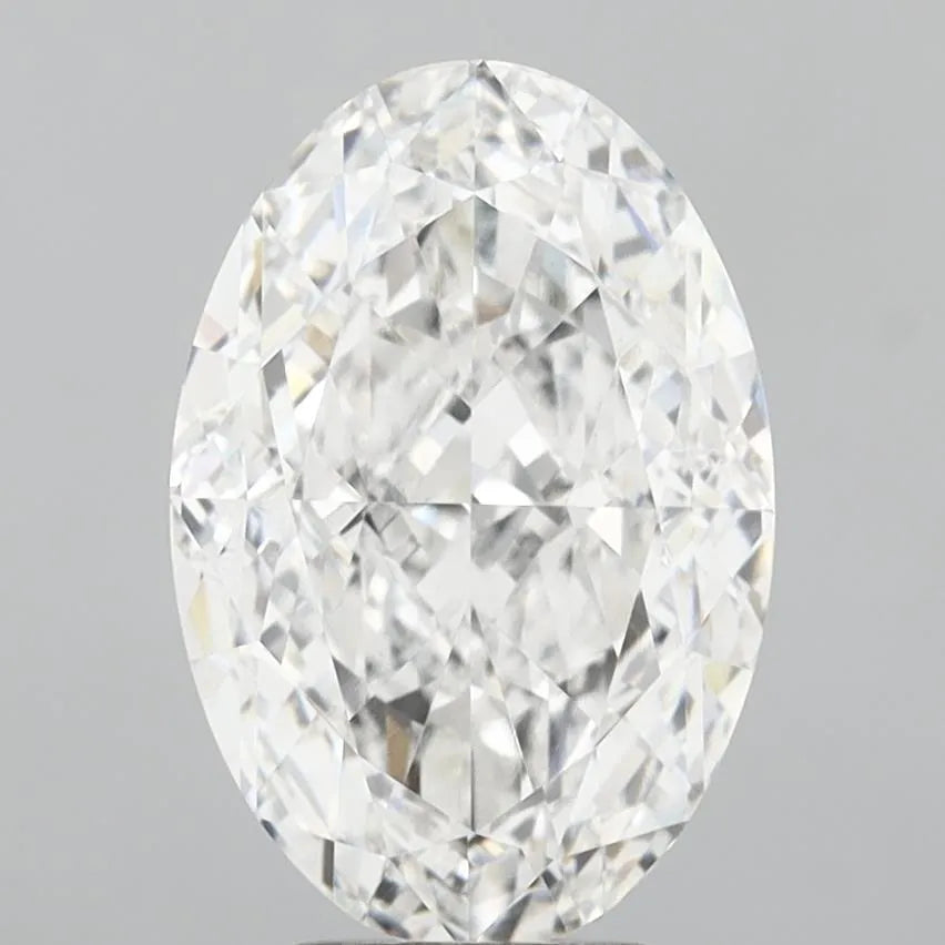 6.04ct Oval Lab Grown Diamond (Colour E, Clarity VVS2, IGI Certified)