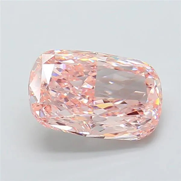 6.08ct Cushion modified Lab Grown Diamond (Colour Fancy Intense Pink, Clarity VS2, IGI Certified)