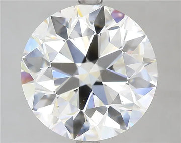 7.02ct Round Lab Grown Diamond (Colour G, Clarity VS2, Cut EX, GIA Certified)