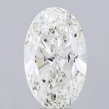 7.03ct Oval Lab Grown Diamond (Colour H, Clarity VVS2, IGI Certified)