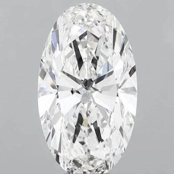 7.06ct Oval Lab Grown Diamond (Colour D, Clarity VS1, IGI Certified)