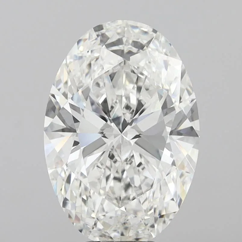 7.07ct Oval Lab Grown Diamond (Colour F, Clarity VVS2, IGI Certified)