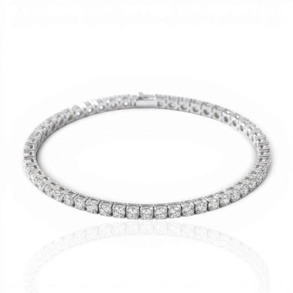 Classic Round Moissanite Tennis Bracelet – Charlotte
