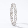 Oval Moissanite Tennis Bracelet – Aurore in 18K White Gold Vermeil